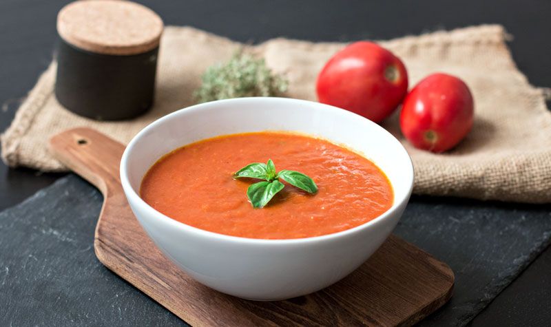 Rezeptbild: Leckere Tomatensuppe