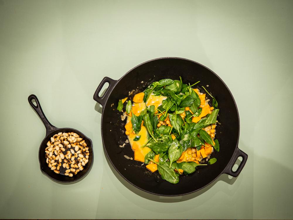 Rezeptbild: Grünes Süßkartoffel-Curry