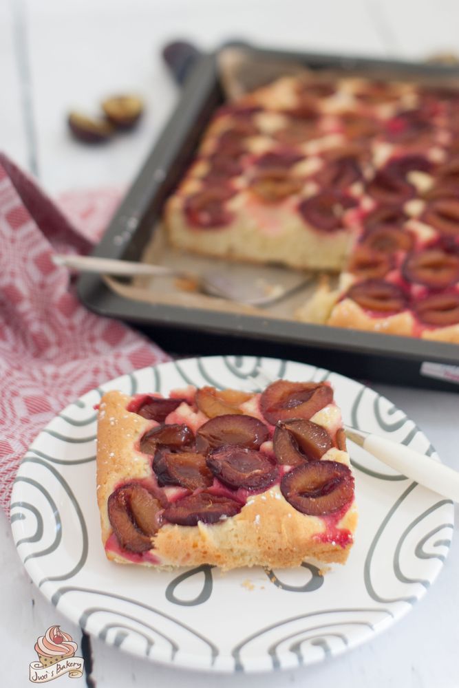 Rezeptbild: Zwetschkenfleck auf Rührteig