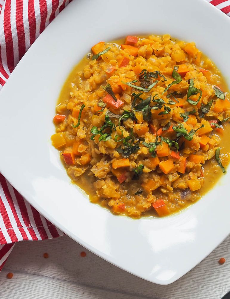 Rezeptbild: Asiatische Linsensuppe