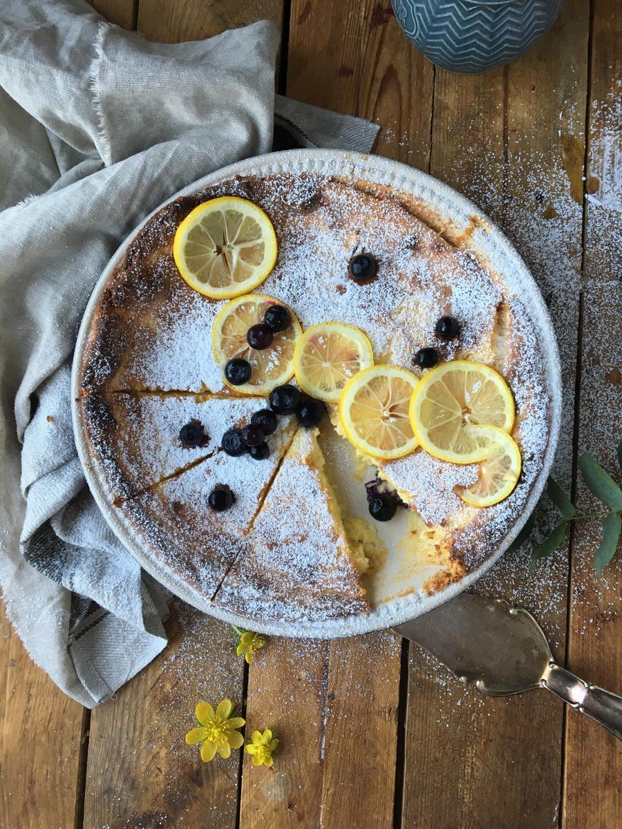 Rezeptbild: Ostkaka: schwedischer Käsekuchen