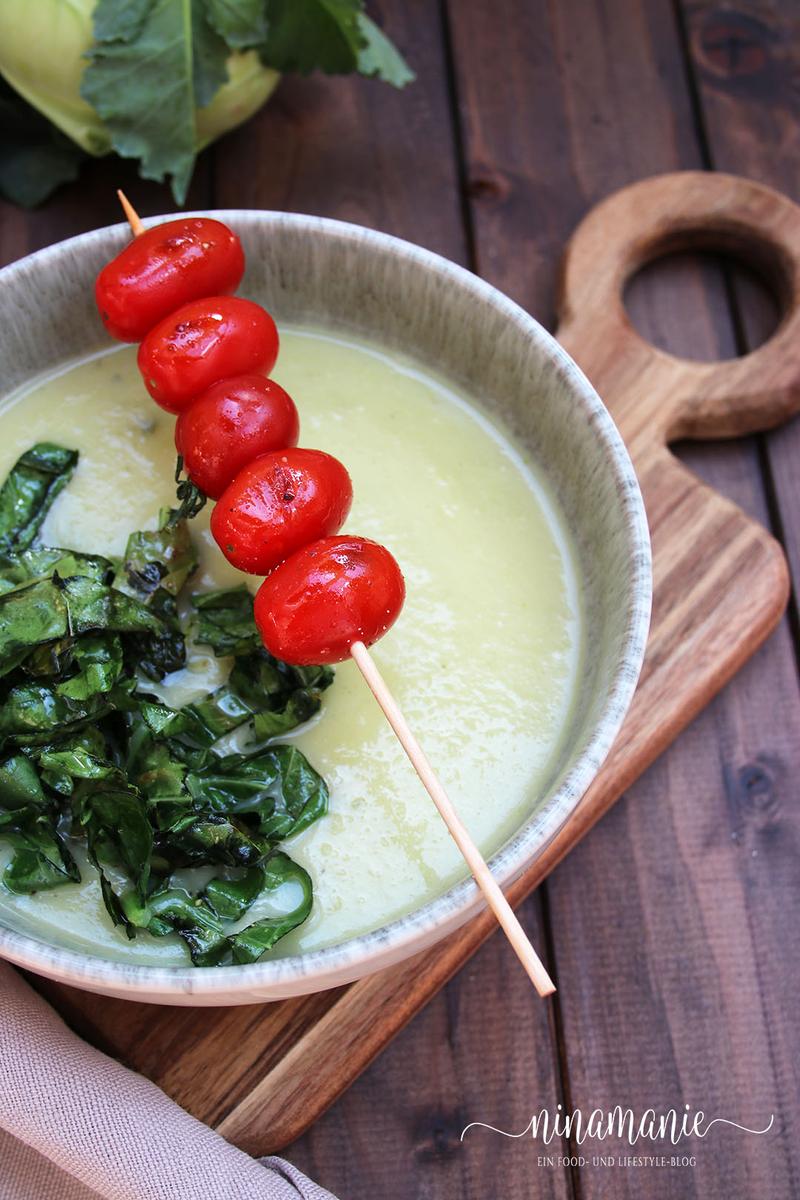 Rezeptbild: Kohlrabi-Kartoffel-Suppe