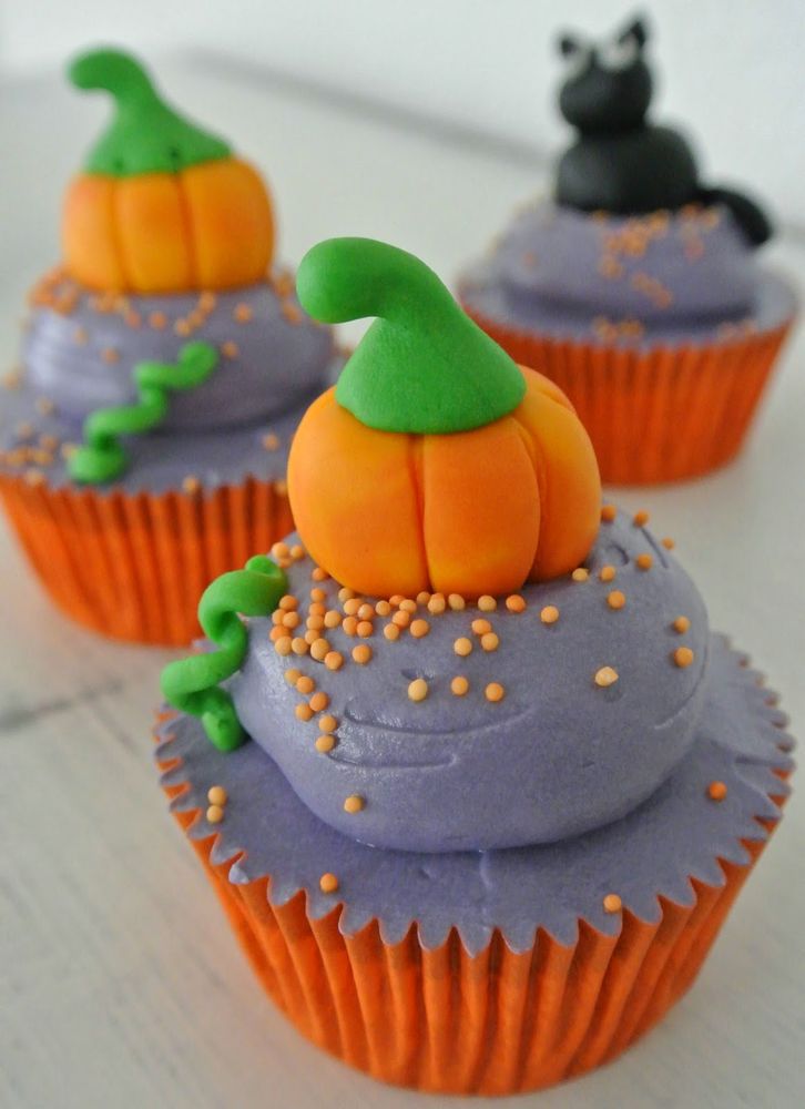 Rezeptbild: Kürbis Cupcakes
