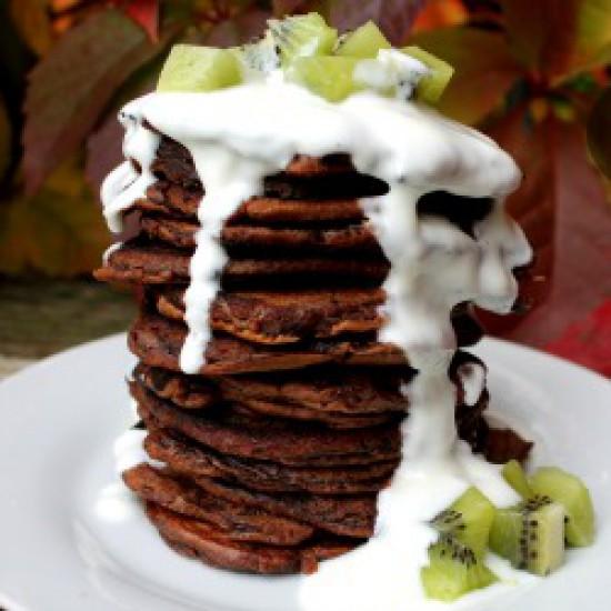 Rezeptbild: Schoko-Pancakes
