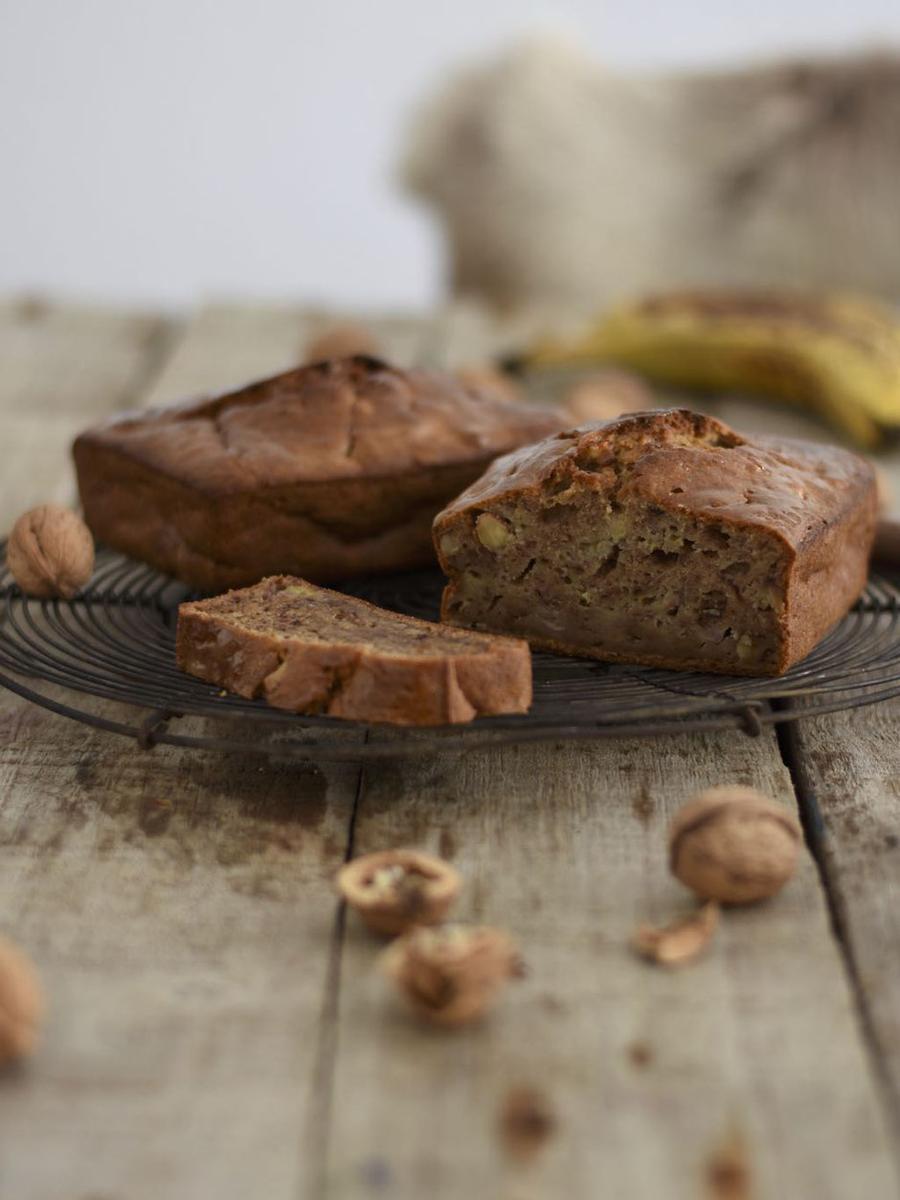 Rezeptbild: BANANENBROT MIT WALNÜSSEN