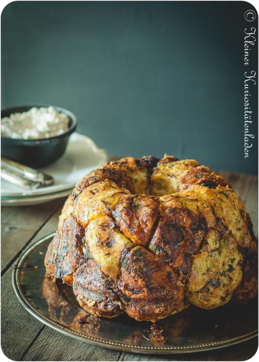 Rezeptbild: Pizza Monkey Bread ~ Pizza-Zupfbrot