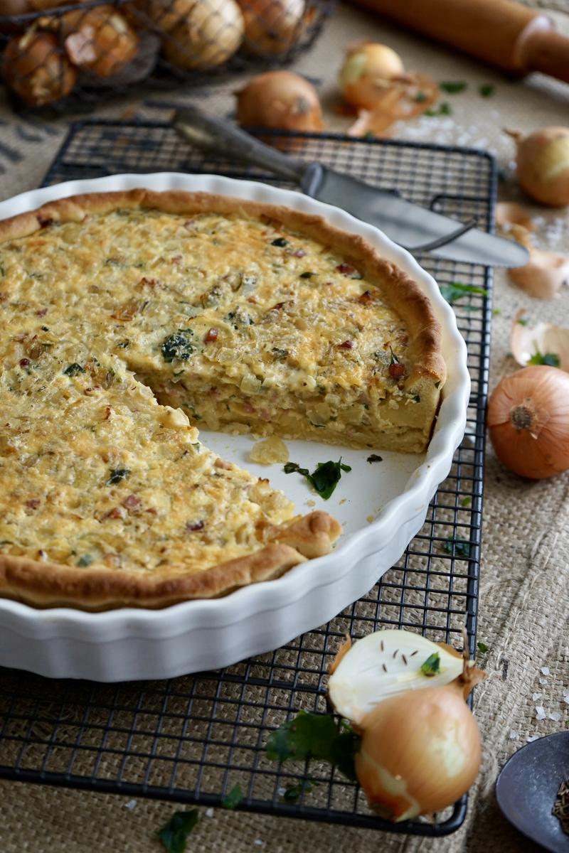 Rezeptbild: Französische Zwiebel-Quiche