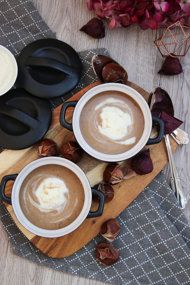 Rezeptbild: Maronen-Creme-Suppe
