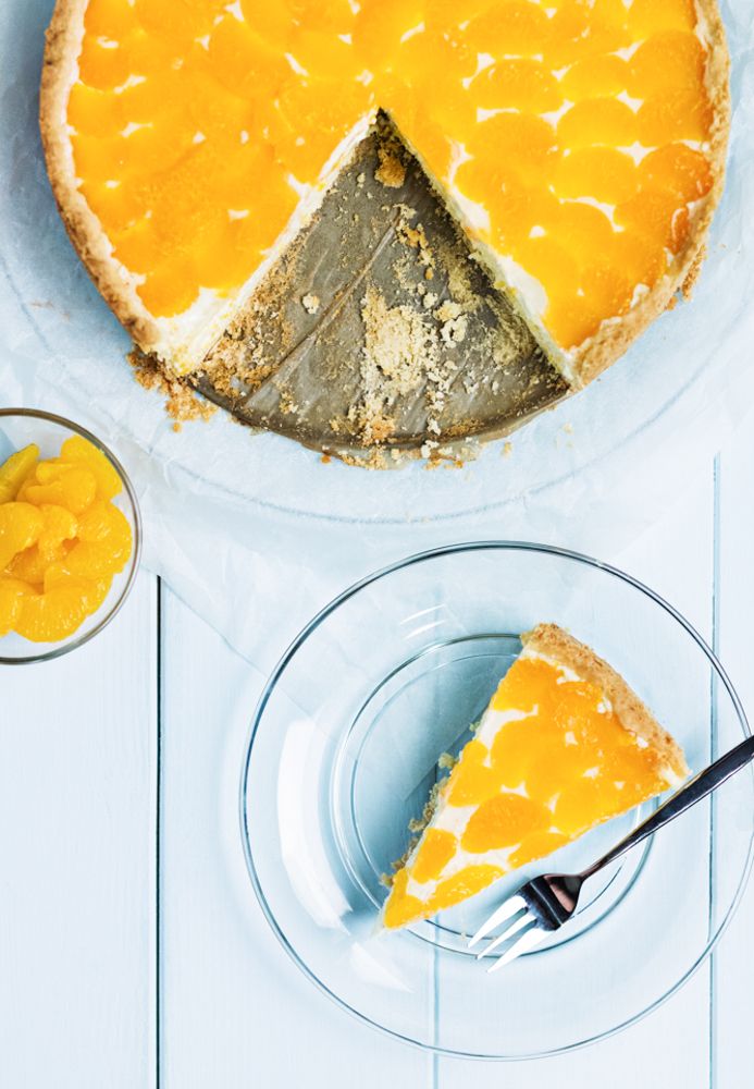 Rezeptbild: Mandarinen-Schmand-Kuchen