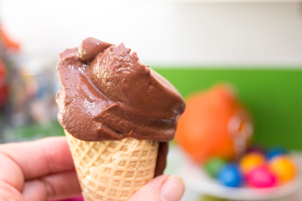 Rezeptbild: Erfrischendes Schokoladen-Kaffee Sorbet