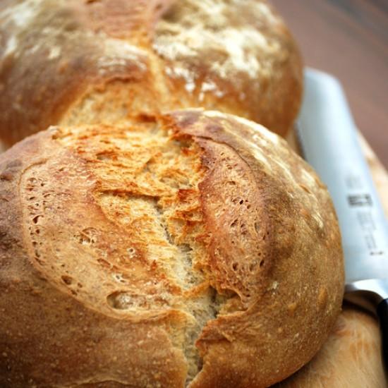 Rezeptbild: Sauerteig-Doppel-Brot