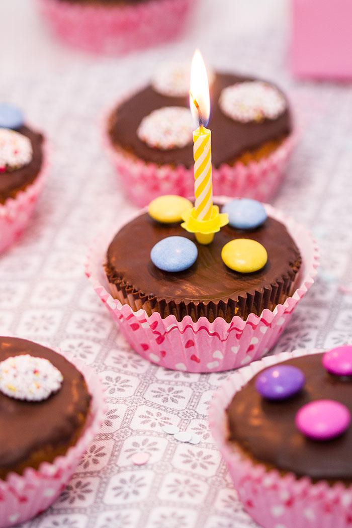 Rezeptbild: Geburtstagsmuffins