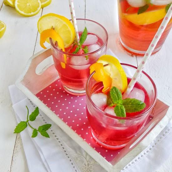 Rezeptbild: Mango - Orange Eistee