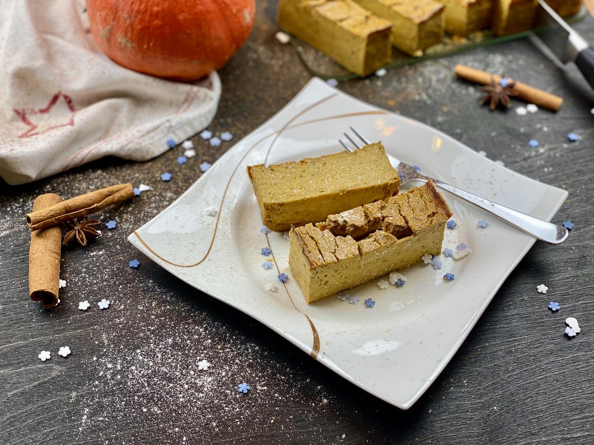 Rezeptbild: Weihnachtlicher Kürbis-Käsekuchen
