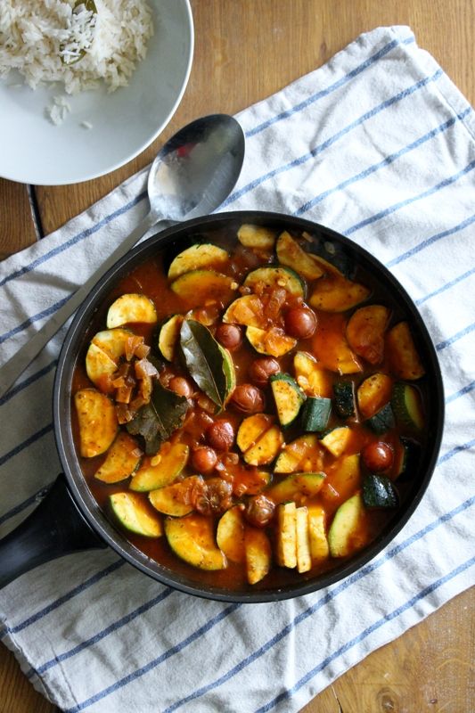 Rezeptbild: Cremiges Zucchini - Gulasch