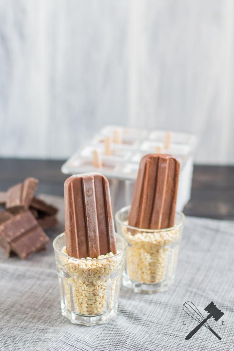 Rezeptbild: Chocolate Fudge Popsicles