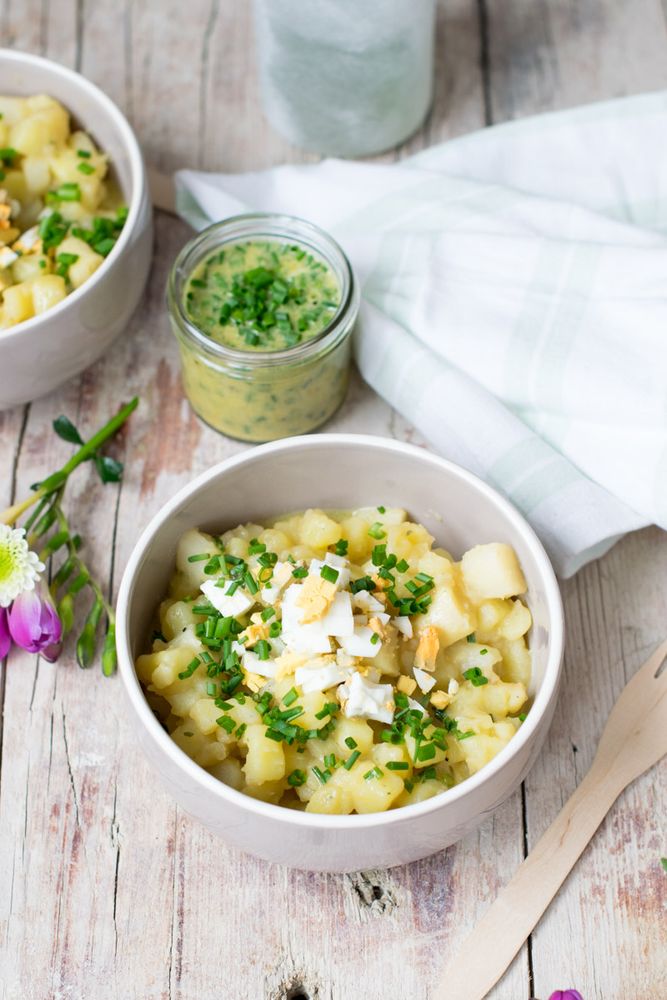 Rezeptbild: Spargel-Kartoffelsalat