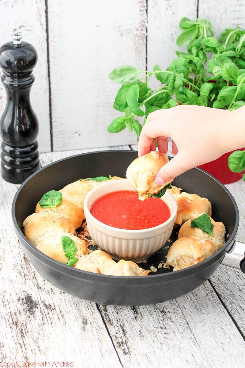Rezeptbild: Pull Apart Pizzaring
