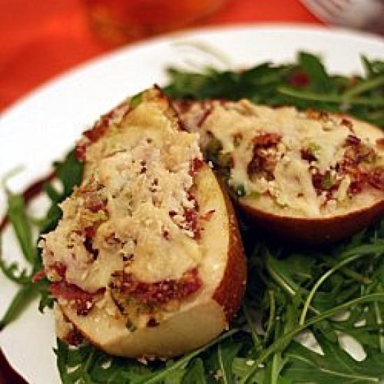Rezeptbild: parmesan-birnen