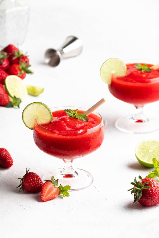 Rezeptbild: Frozen Erdbeer Daiquiri