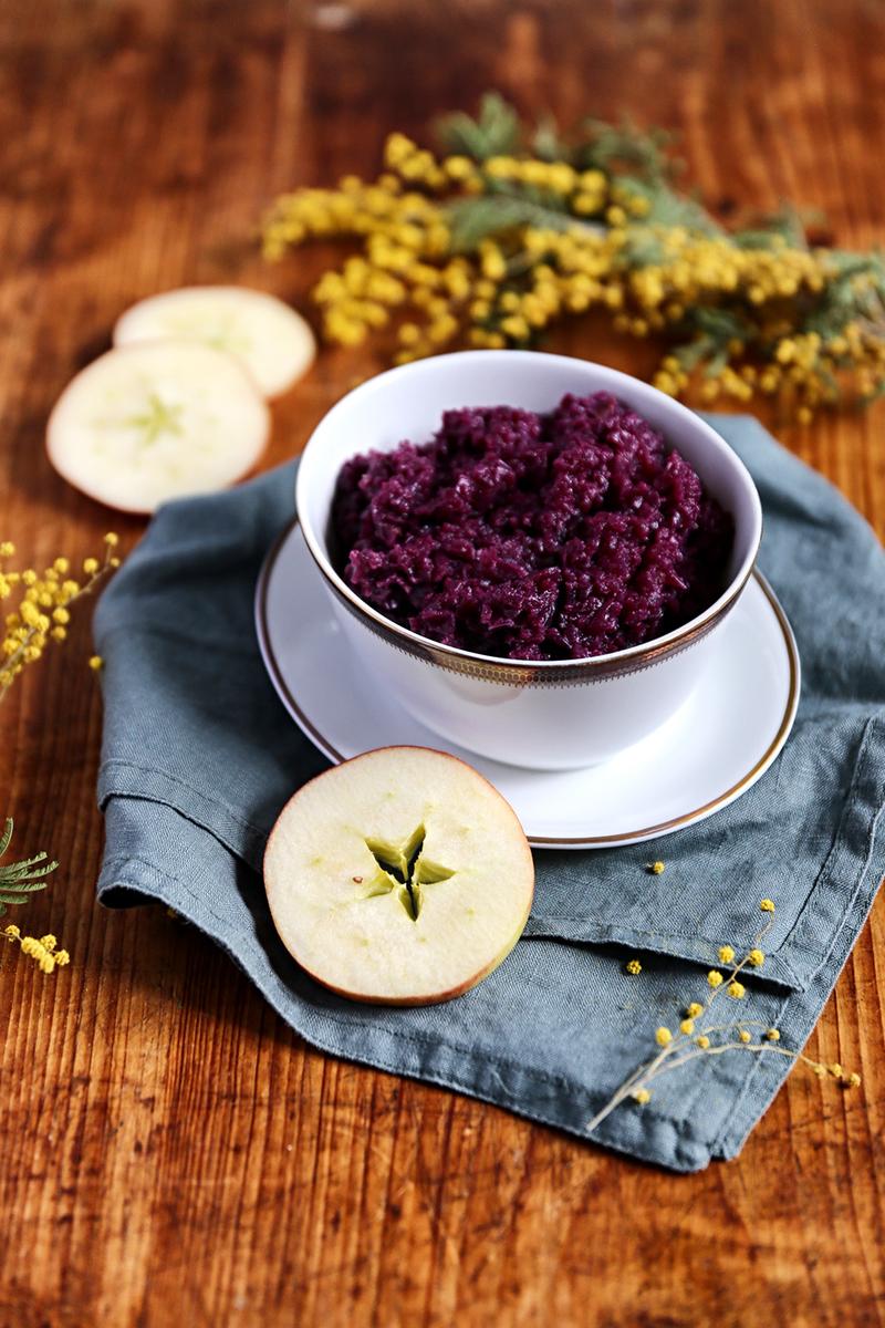Rezeptbild: ROTKOHL MIT APFEL UND DEM GEWISSEN ETWAS