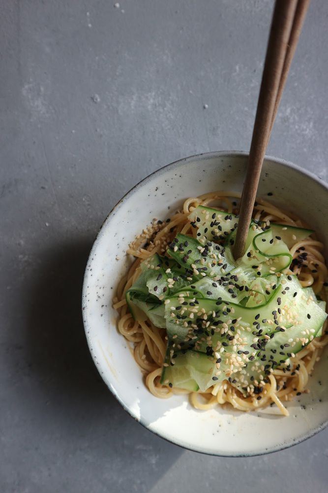 Rezeptbild: Sesam-Nudeln aus Taiwan