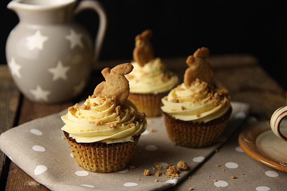 Rezeptbild: Apfel Crumble Muffins