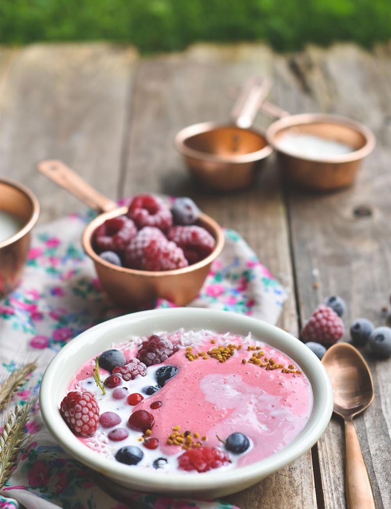 Rezeptbild: Vispipuuro - Aufgeschlagener Finnischer Beerenschaum