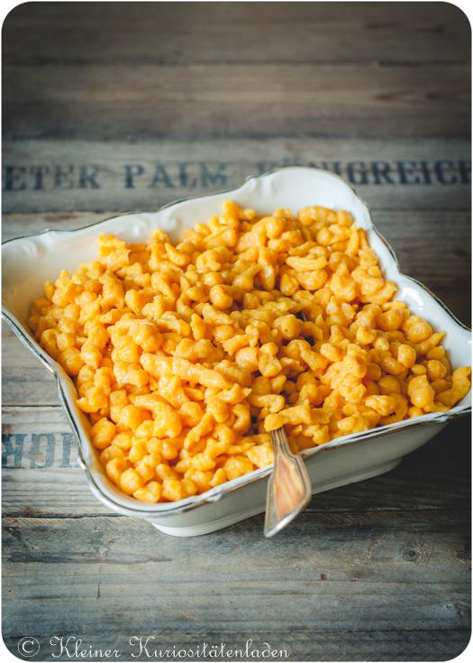 Rezeptbild: Kürbisknöpfle, bzw. -spätzle