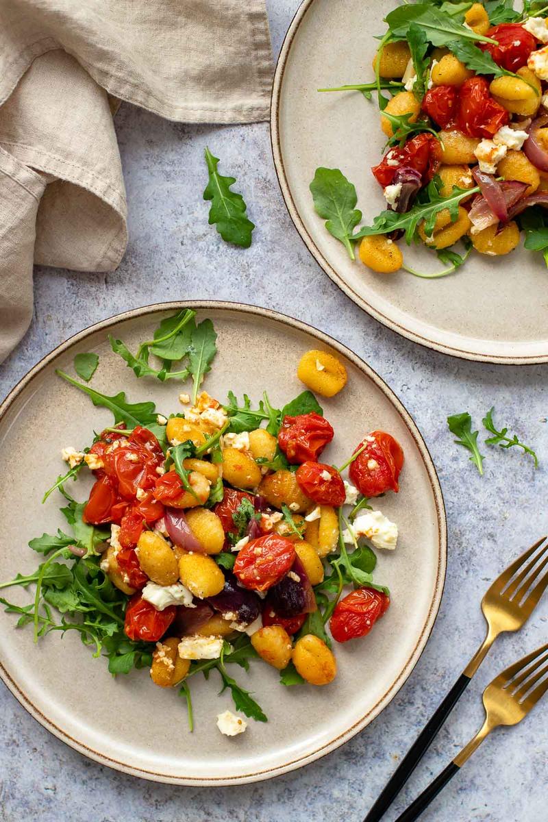 Rezeptbild: Ofen Gnocchi mit Tomaten und Feta