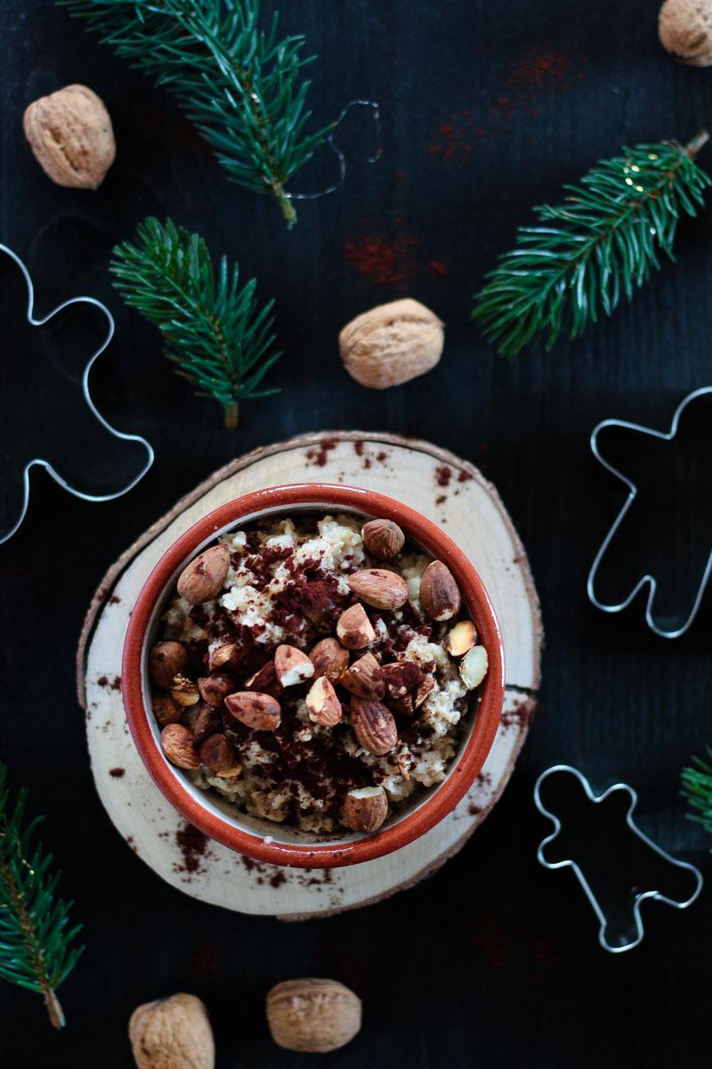 Rezeptbild: Veganes Lebkuchen Porridge