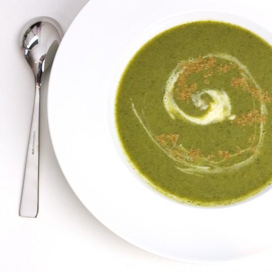 Rezeptbild: Brokkolisuppe mit Grünkern