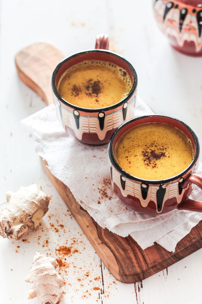 Rezeptbild: Vegane goldene Milch