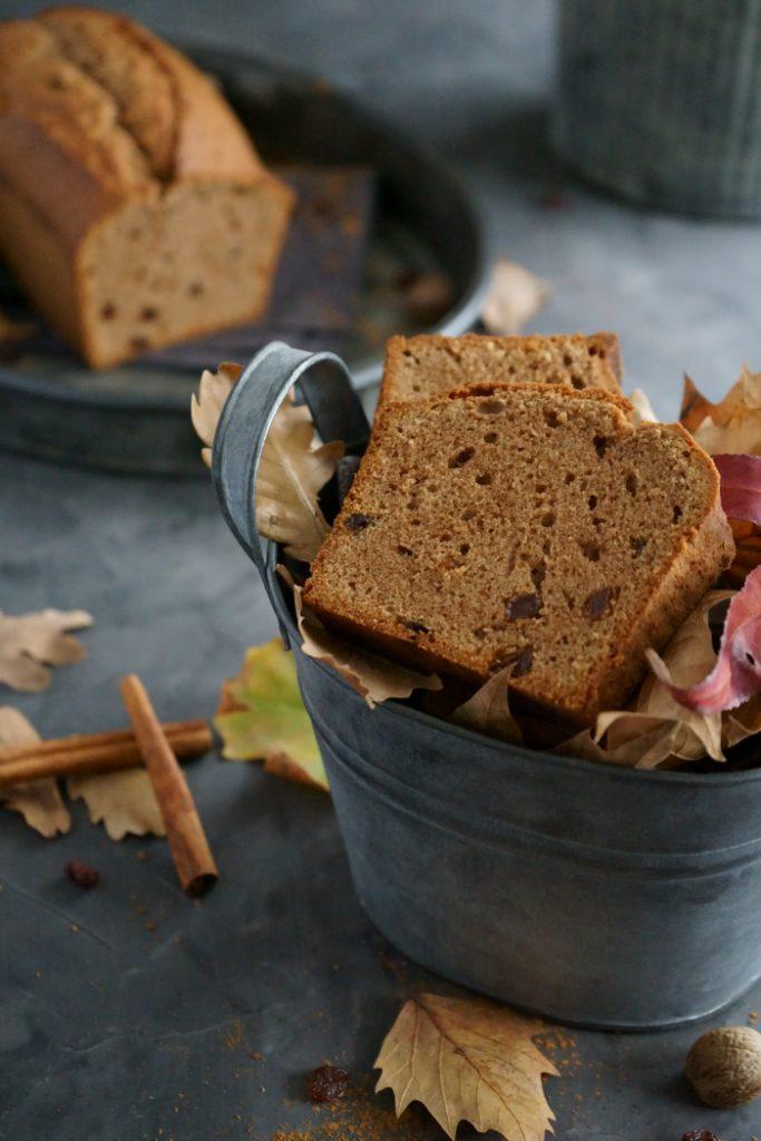 Rezeptbild: Spekulatiuskuchen mit Rosinen