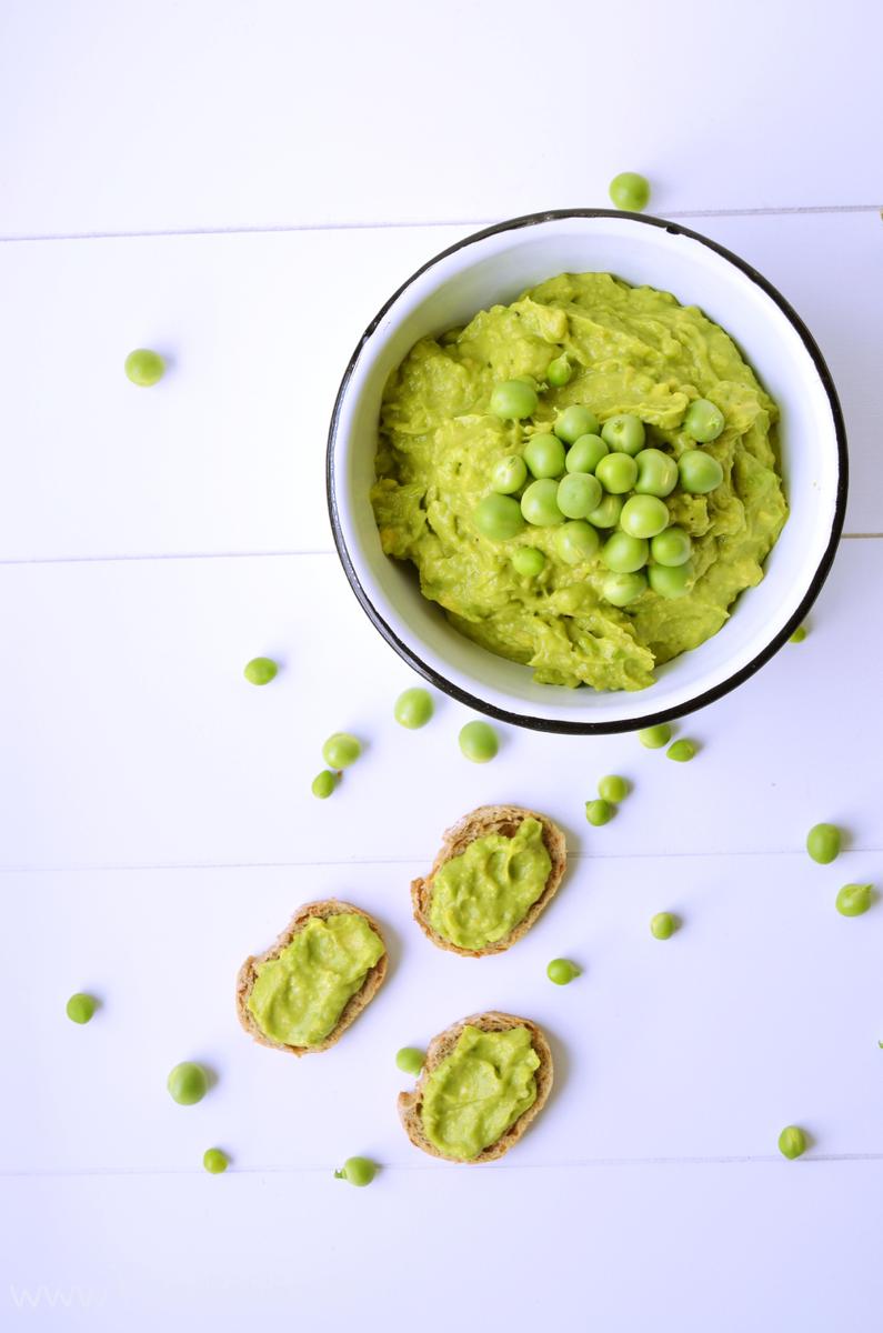 Rezeptbild: Erbsenguacamole