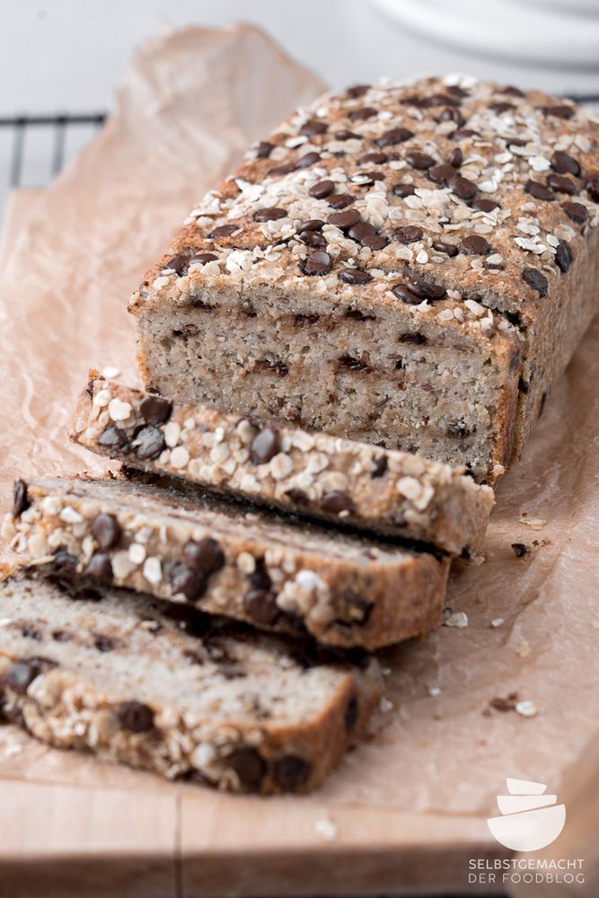 Rezeptbild: Gesundes Bananenbrot ohne Mehl und Zucker