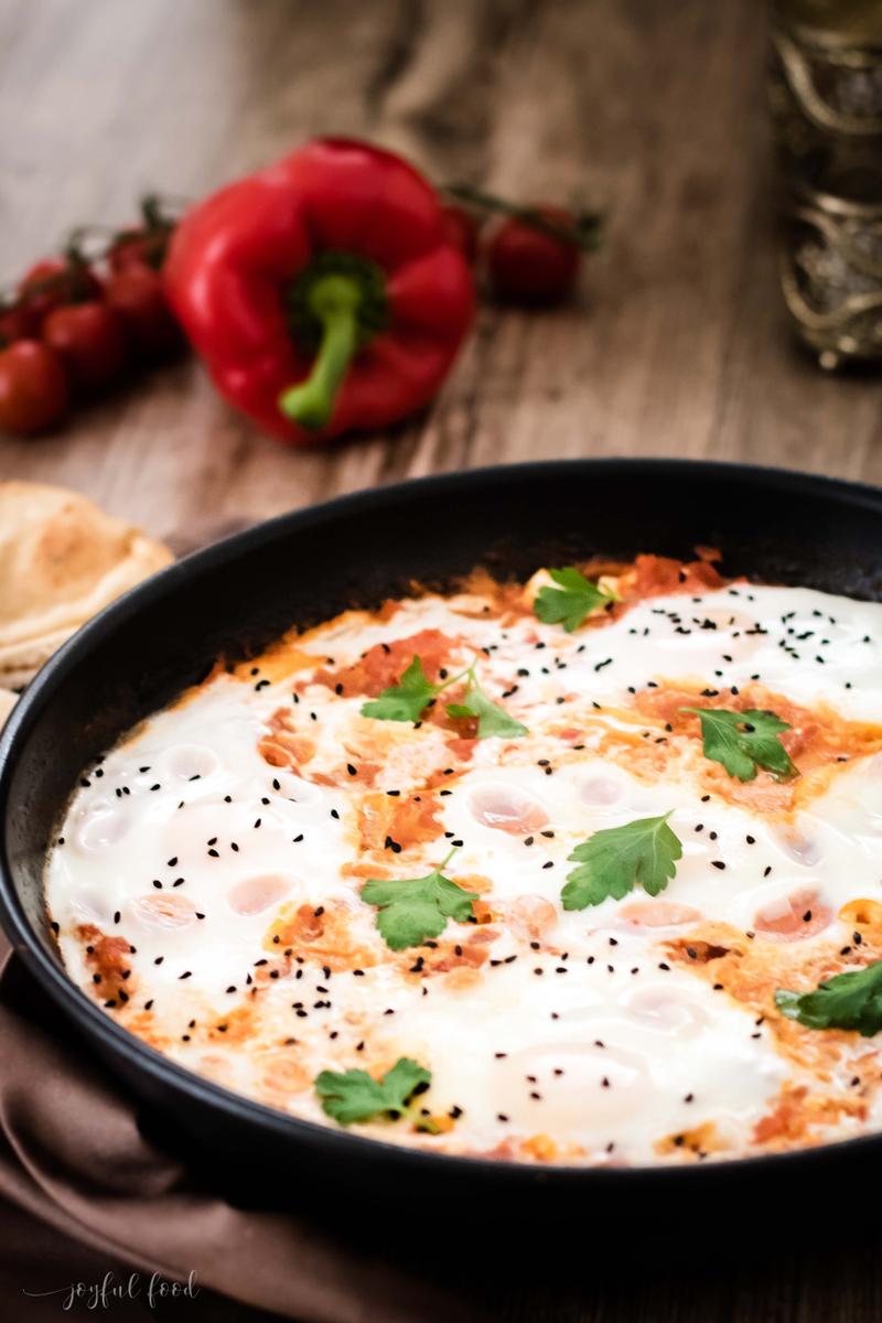 Rezeptbild: Shakshuka mit Feta - die Sonne Israels