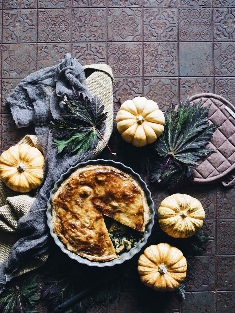 Rezeptbild: BUTTERNUSS-KÜRBIS-PIE
