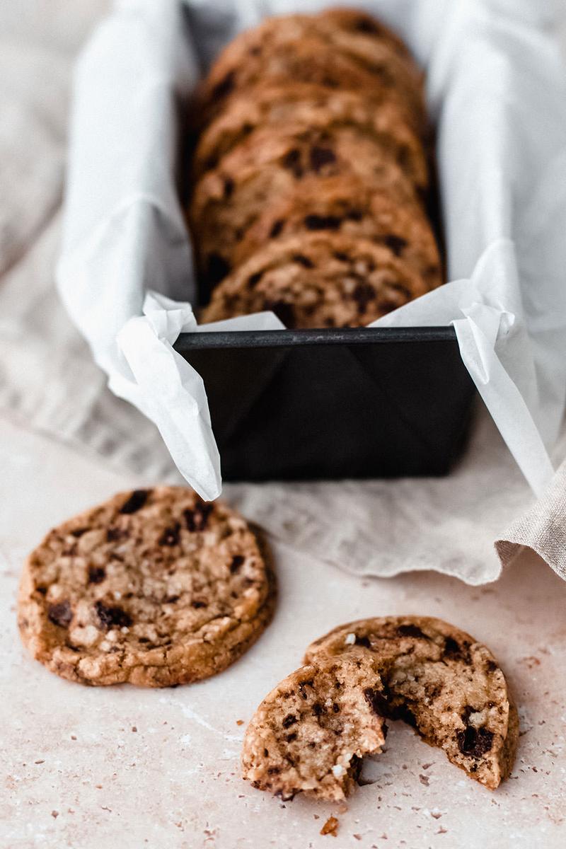 Rezeptbild: Shortbread Chocolate Chip Cookies