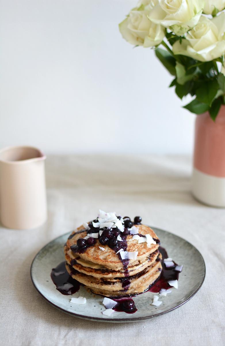 Rezeptbild: Kokos-Pancakes