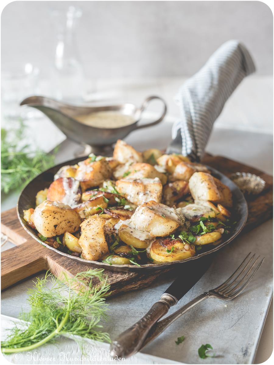 Rezeptbild: Hamburger Pannfisch