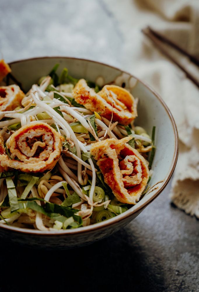 Rezeptbild: Kua Mee – gebratene Nudeln aus Laos