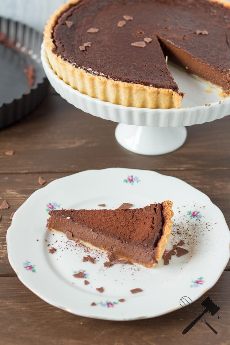 Rezeptbild: Chocolate Crack Mousse Tarte