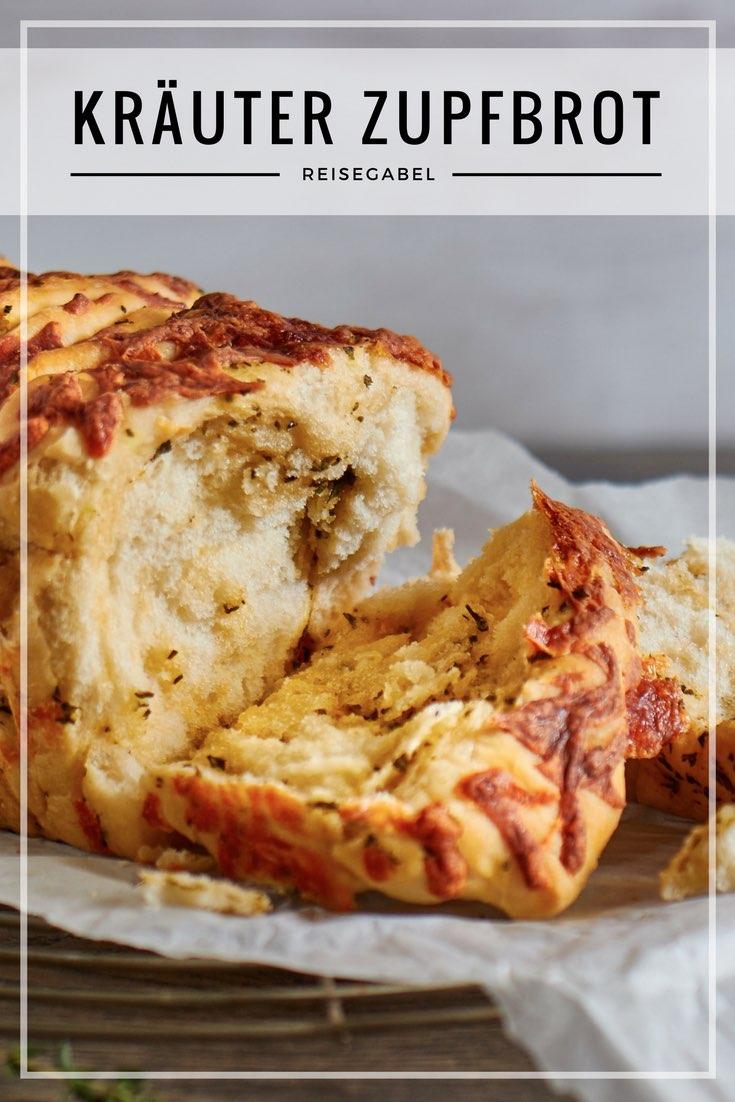 Rezeptbild: Kräuter Zupfbrot mit Mozzarella