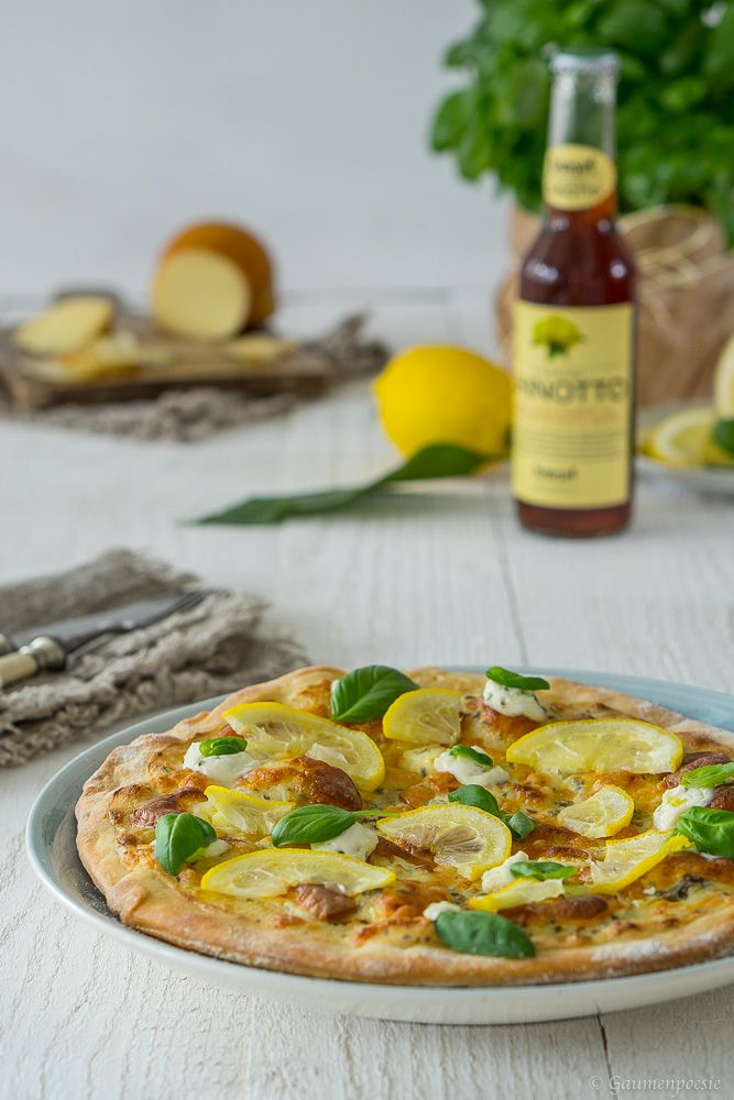 Rezeptbild: Zitronen Pizza