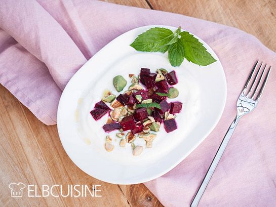 Rezeptbild: Cremig, knackig, leicht scharf – genialer Rote Bete Appetizer 