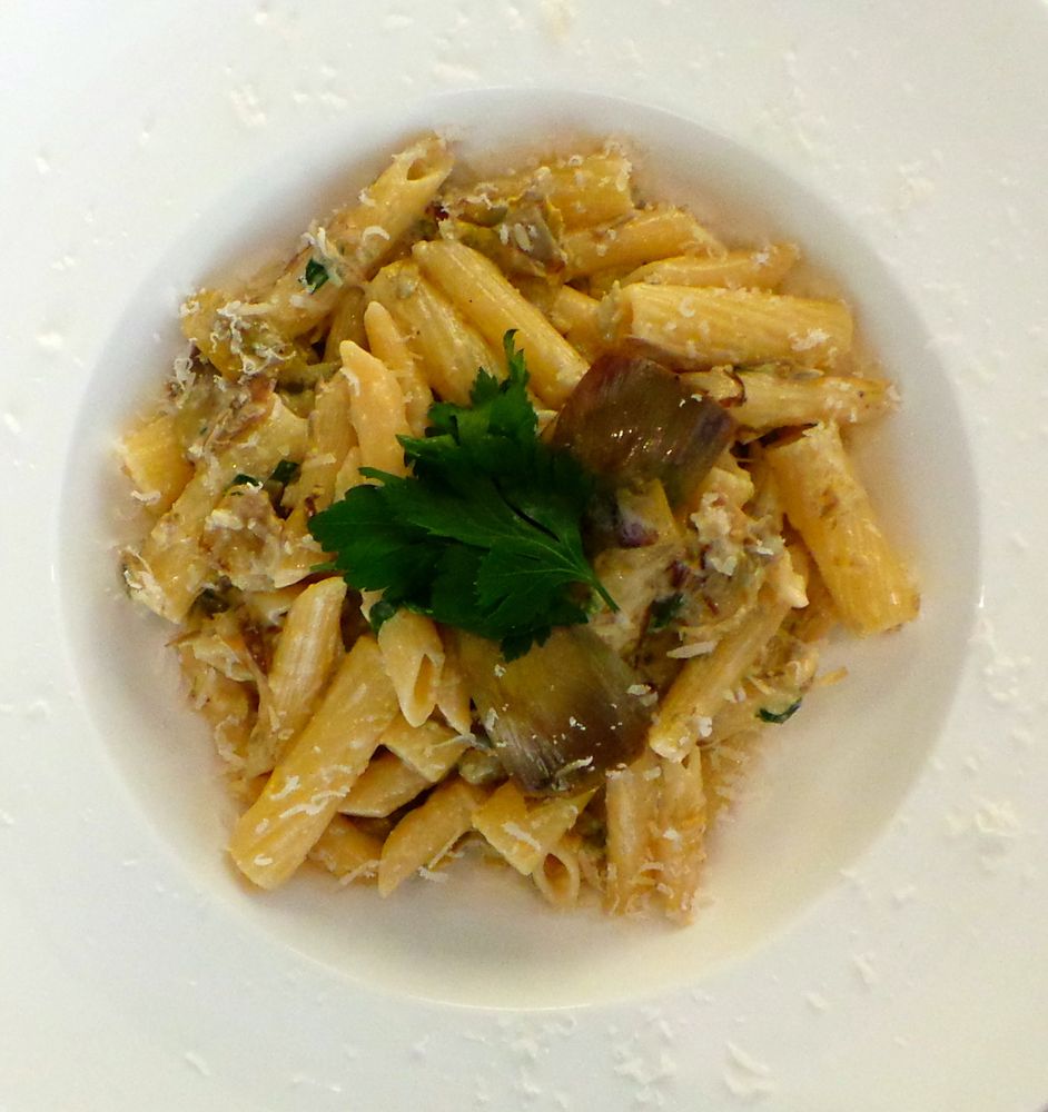 Rezeptbild: Pasta ai carciofi 