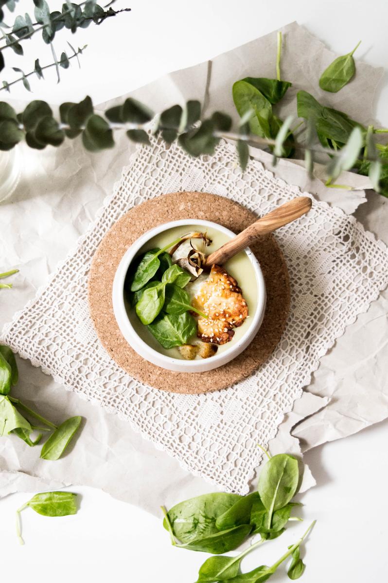 Rezeptbild: Cremige Spinatsuppe