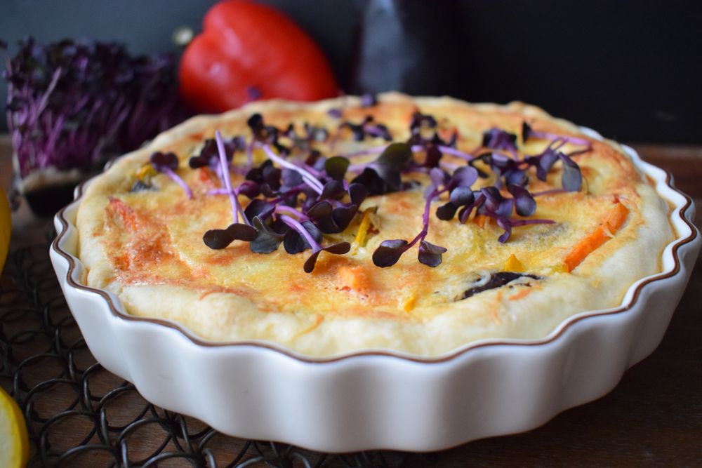 Rezeptbild: Kartoffel Gemüse Tarte