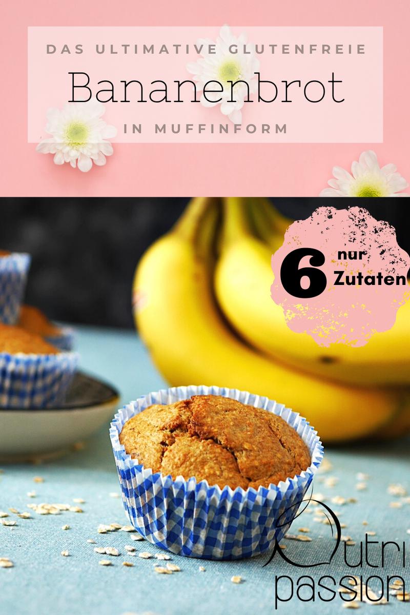 Rezeptbild: Glutenfreies Bananenbrot in Muffinform